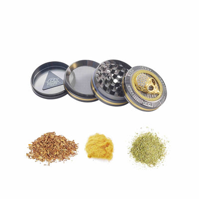 Grinder Bling Bling Alien - 50mm - 4 Layers kaufen bei rauchwerk.ch