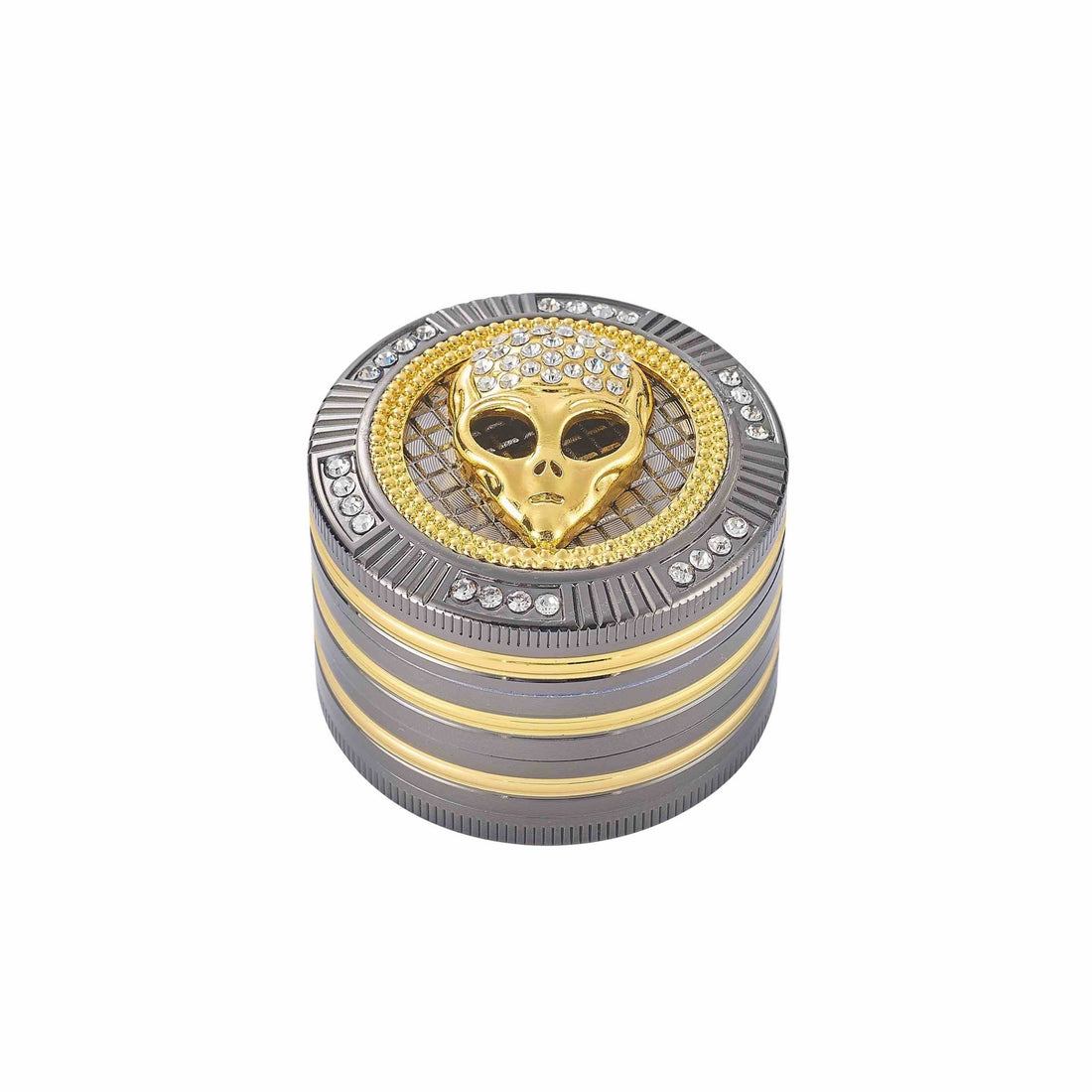 Grinder Bling Bling Alien - 50mm - 4 Layers kaufen bei rauchwerk.ch