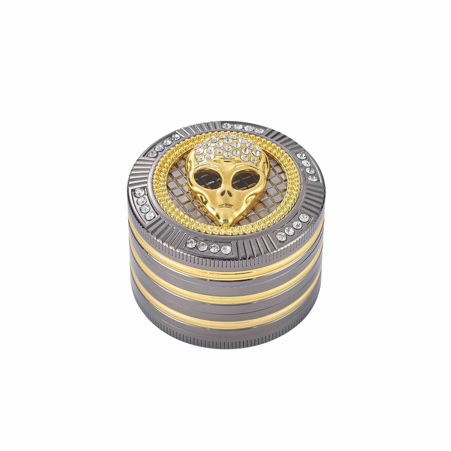 Grinder Bling Bling Alien - 50mm - 4 Layers kaufen bei rauchwerk.ch