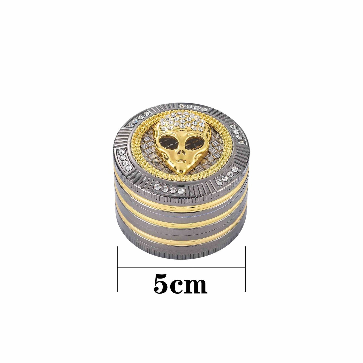 Grinder Bling Bling Alien - 50mm - 4 Layers kaufen bei rauchwerk.ch