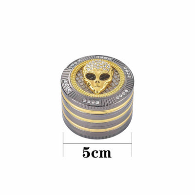 Grinder Bling Bling Alien - 50mm - 4 Layers kaufen bei rauchwerk.ch