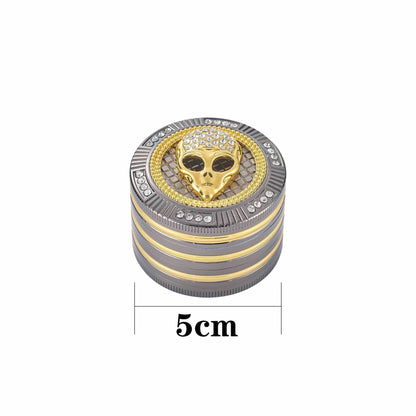 Grinder Bling Bling Alien - 50mm - 4 Layers kaufen bei rauchwerk.ch