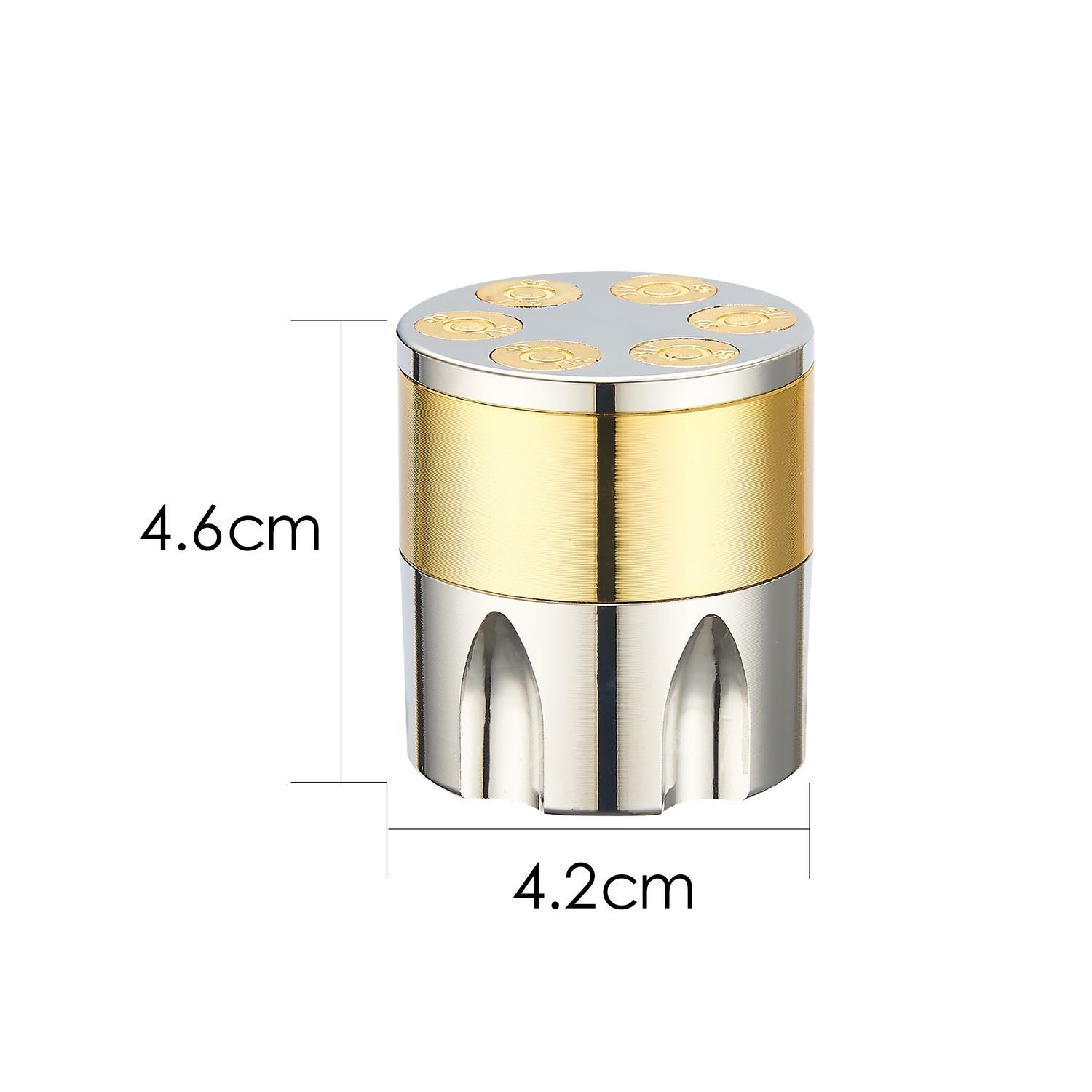 Grinder Bullet - 42mm - 3 Layers kaufen bei rauchwerk.ch