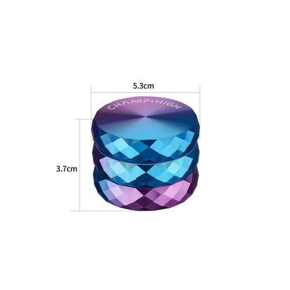 Grinder Color Duo - 53mm - 4 Layers kaufen bei rauchwerk.ch