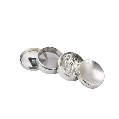 Grinder Curved - 50mm - 4 Layers kaufen bei rauchwerk.ch