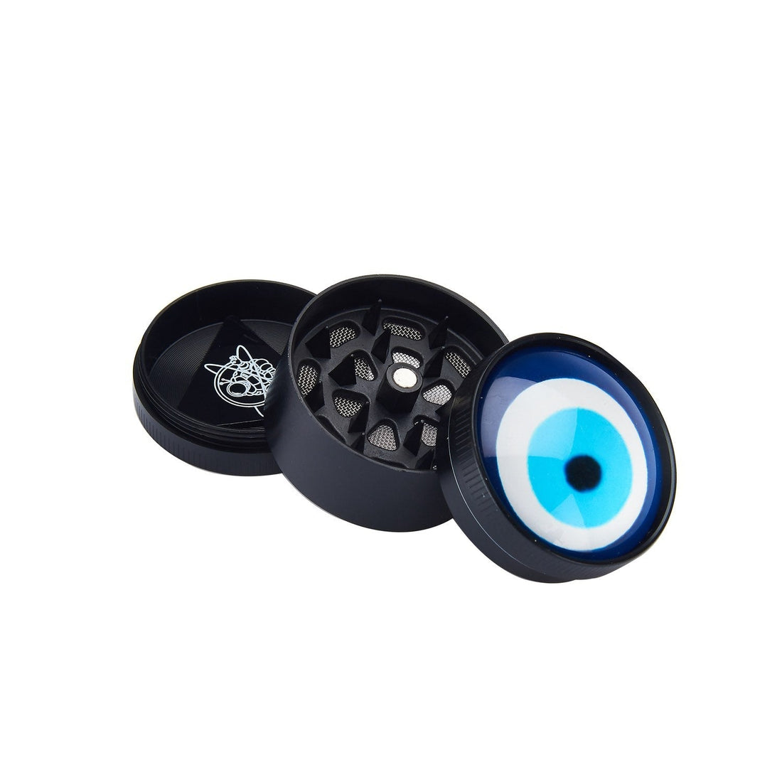 Grinder Evil Eye - 40mm - 3 Layers kaufen bei rauchwerk.ch
