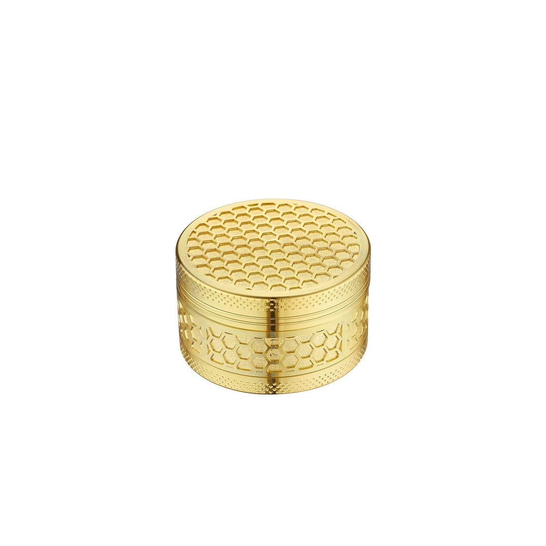 Grinder Golden Honeycomb - 50mm - 3 Layers kaufen bei rauchwerk.ch