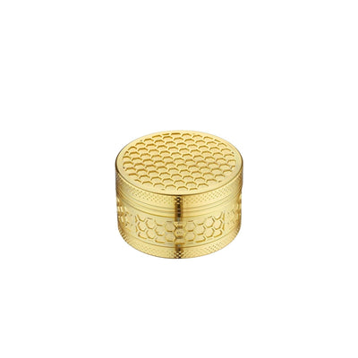 Grinder Golden Honeycomb - 50mm - 3 Layers kaufen bei rauchwerk.ch