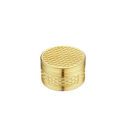 Grinder Golden Honeycomb - 50mm - 3 Layers kaufen bei rauchwerk.ch