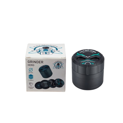 Grinder Hero - 63mm - 4 Layers kaufen bei rauchwerk.ch
