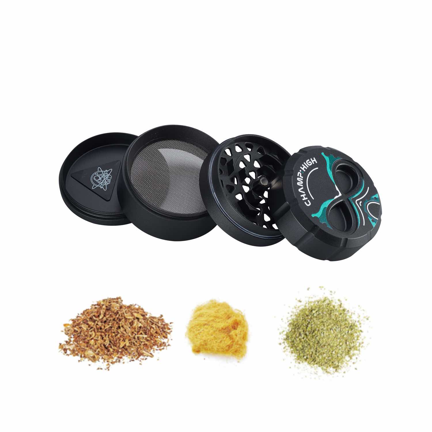 Grinder Hero - 63mm - 4 Layers kaufen bei rauchwerk.ch