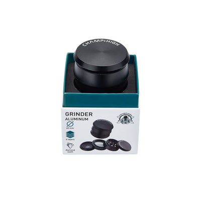 Grinder Matt Black - 60mm - 4 Layers kaufen bei rauchwerk.ch