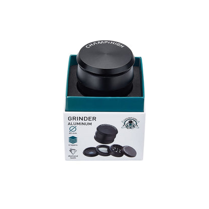 Grinder Matt Black - 60mm - 4 Layers kaufen bei rauchwerk.ch