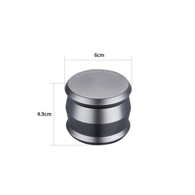 Grinder Matt Silver - 60mm - 4 Layers kaufen bei rauchwerk.ch