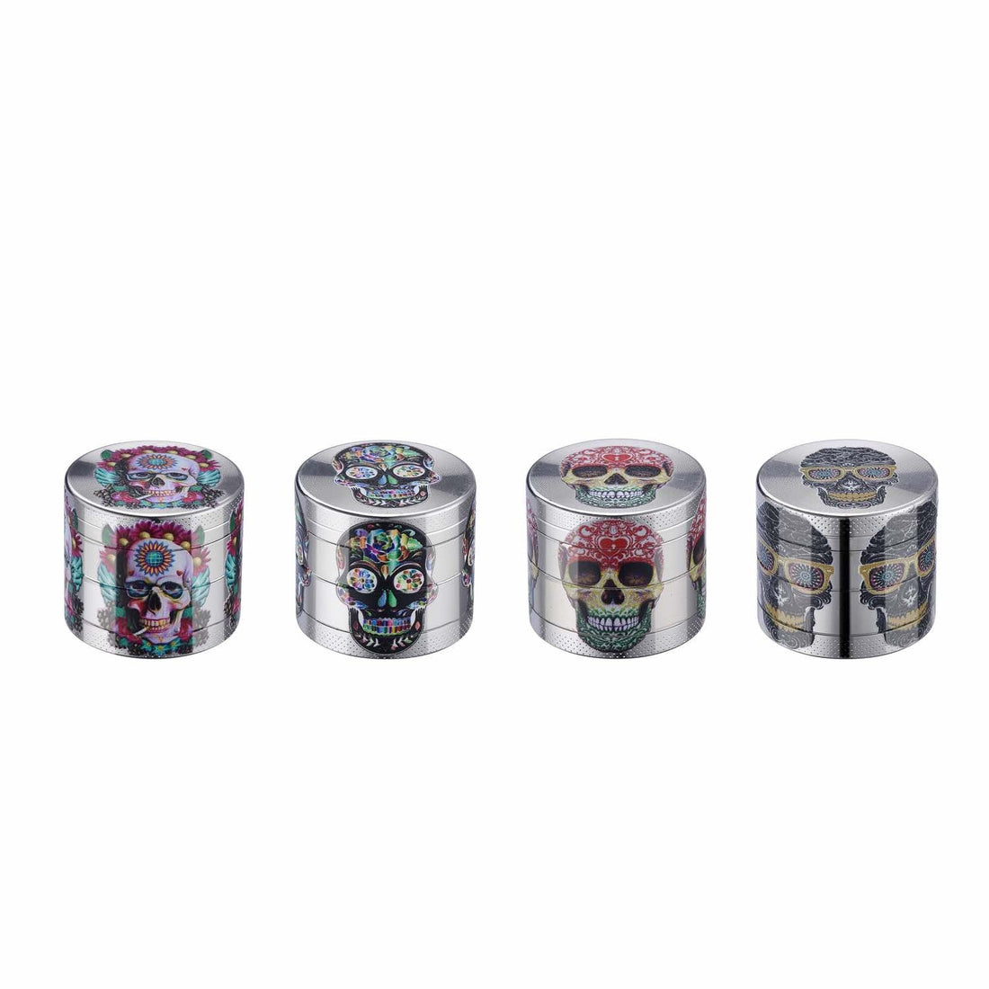 Grinder Mini Skull - 40mm - 4 Layers kaufen bei rauchwerk.ch