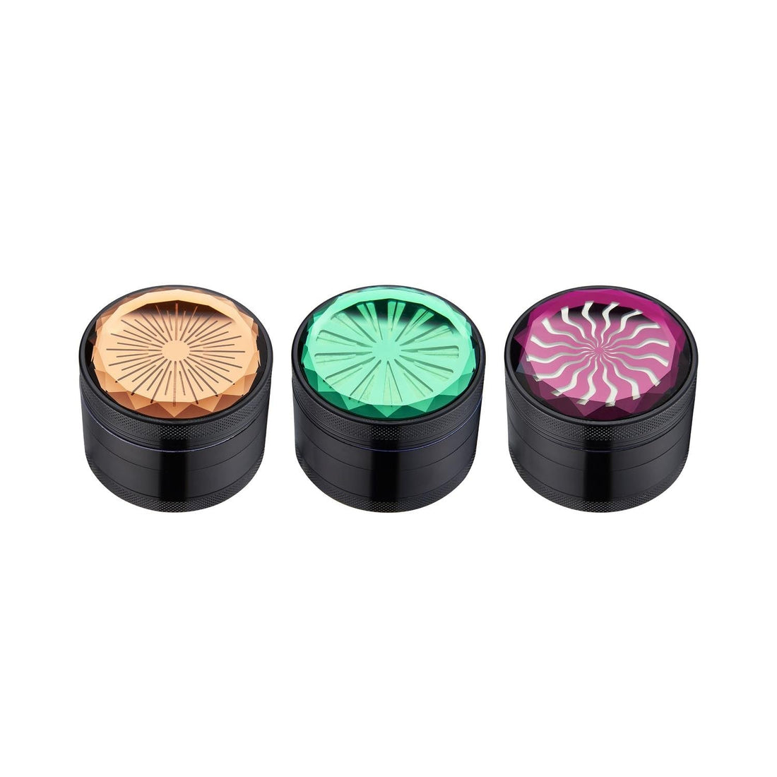 Grinder Precious Stone - 63mm - 4 Layers kaufen bei rauchwerk.ch