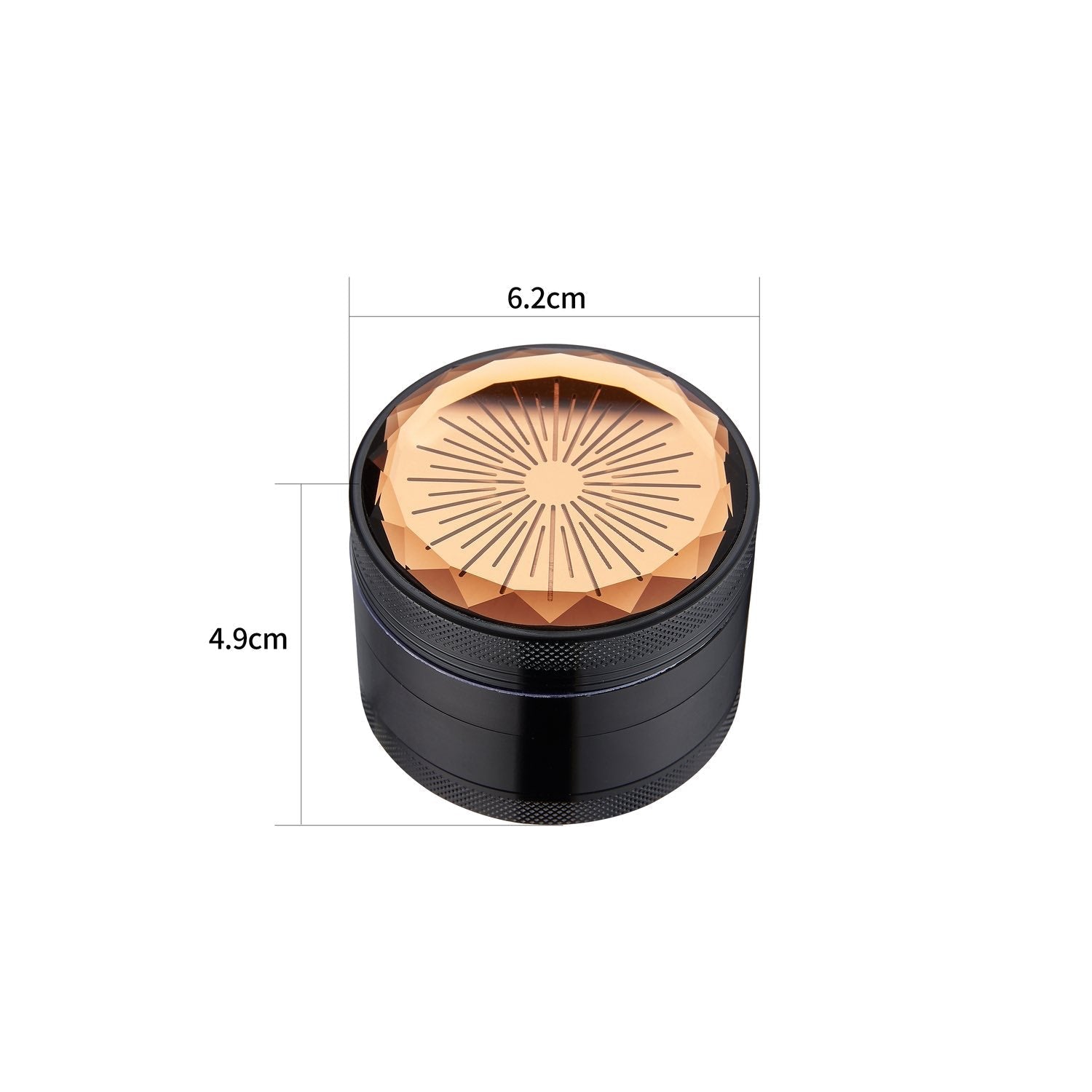Grinder Precious Stone - 63mm - 4 Layers kaufen bei rauchwerk.ch