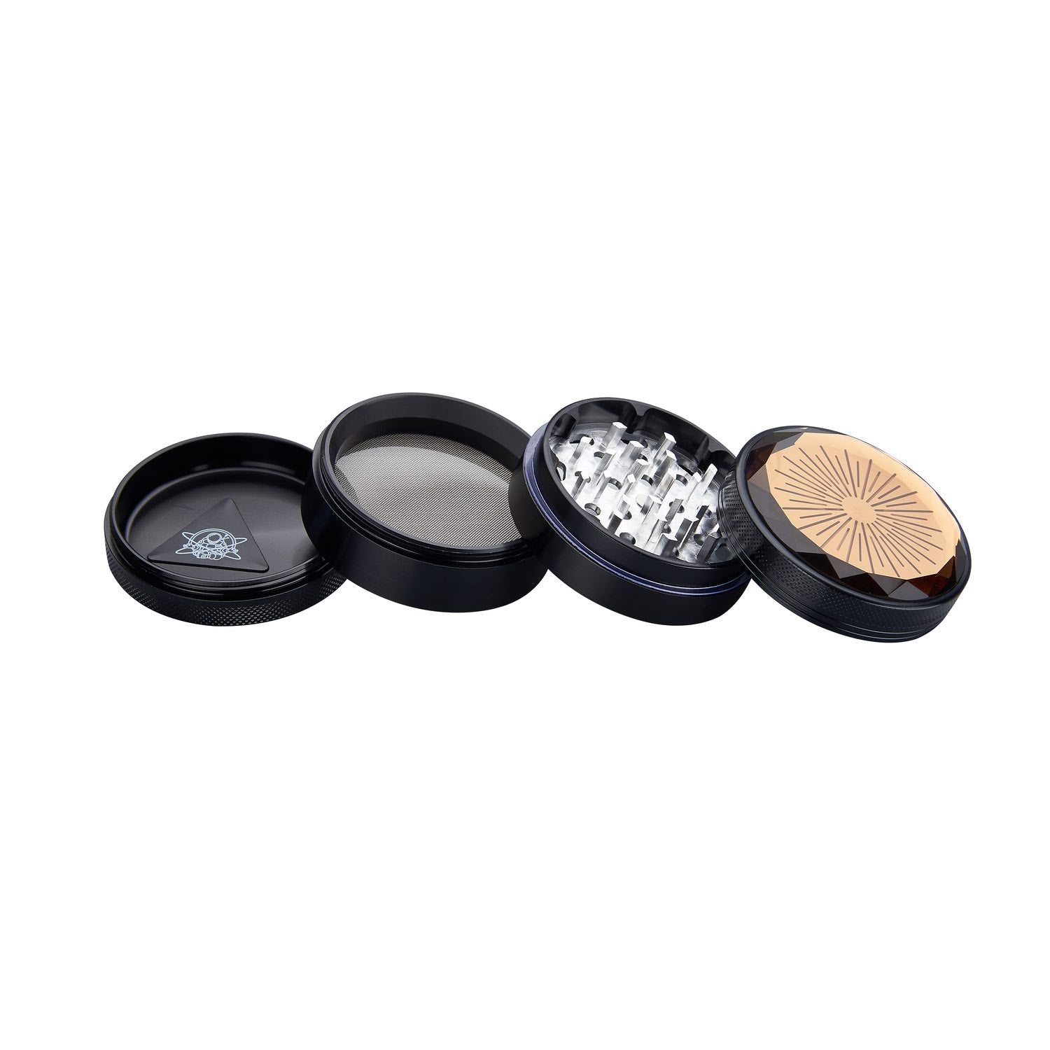 Grinder Precious Stone - 63mm - 4 Layers kaufen bei rauchwerk.ch