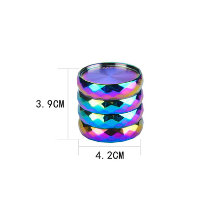 Grinder Rainbow Diamond - 42mm - 4 Layers kaufen bei rauchwerk.ch
