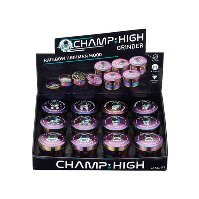 Grinder Rainbow Highman - 40mm - 4 Layers kaufen bei rauchwerk.ch