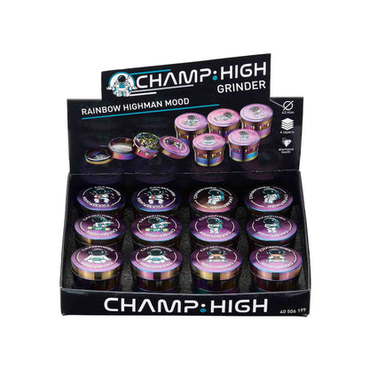 Grinder Rainbow Highman - 40mm - 4 Layers kaufen bei rauchwerk.ch