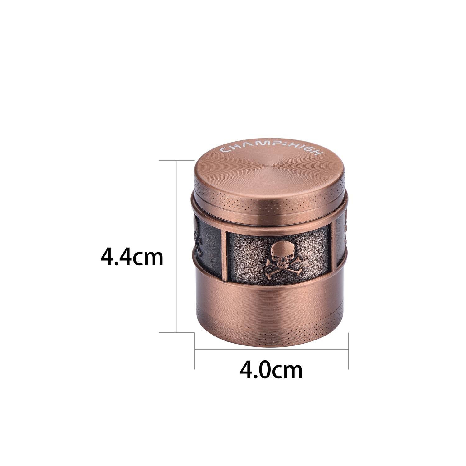 Grinder Skull - 40mm - 4 Layers kaufen bei rauchwerk.ch