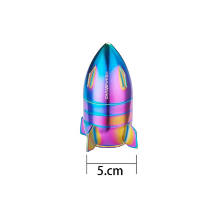Grinder Spaceship - Rainbow - 50mm - 4 Layers kaufen bei rauchwerk.ch
