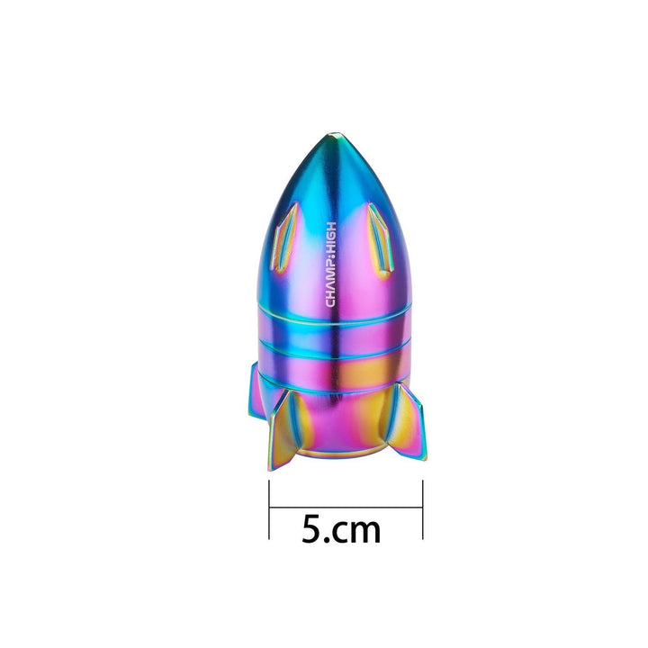 Grinder Spaceship - Rainbow - 50mm - 4 Layers kaufen bei rauchwerk.ch