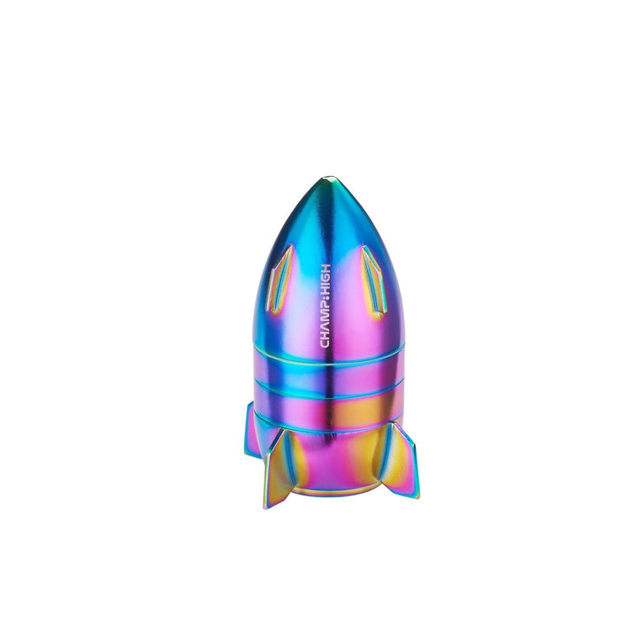Grinder Spaceship - Rainbow - 50mm - 4 Layers kaufen bei rauchwerk.ch