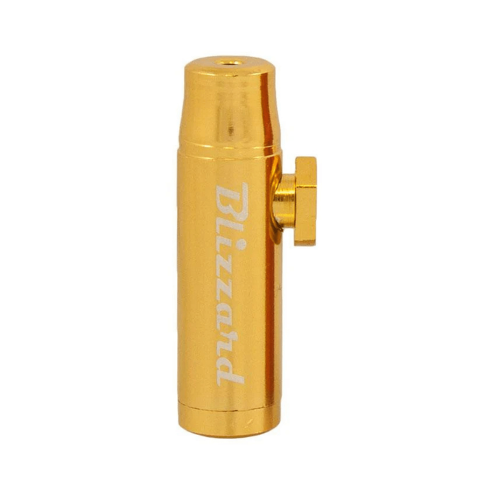 BLIZZARD Dosierer Sniffer aus Aluminium in Gold 53 mm