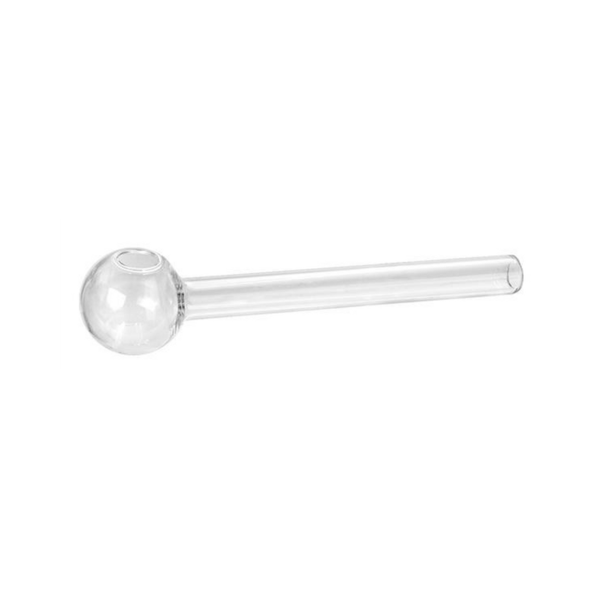 Transparente Glaspfeife Glas Pipe Pure 112 mm