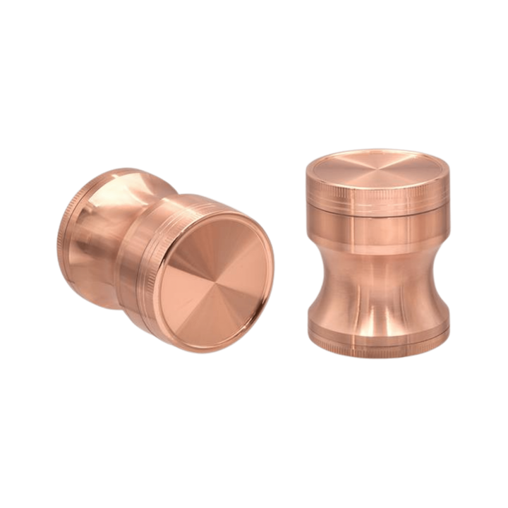 Metallgrinder Roségold 52 mm, 4-teilig mit Magnetdeckel