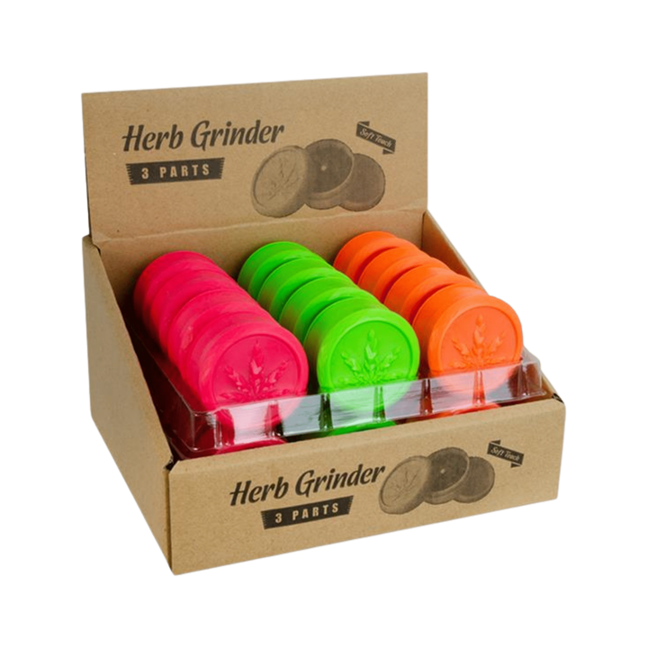 Display Soft Touch Neon Grinder 50mm, 24 Stück