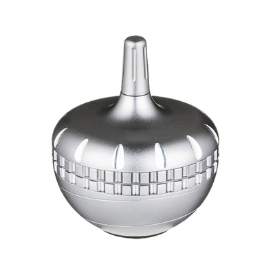 Gyro Grinder Kreisel 3-teilig, Metall Chrom, Ø 63 mm – Kräutermühle