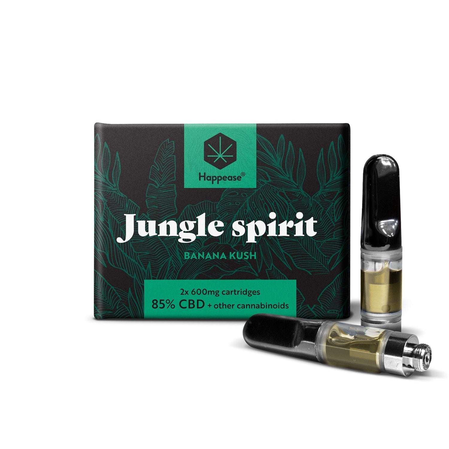 Happease CBD Vape Refills Jungle Spirit 85% CBD, 2er Pack