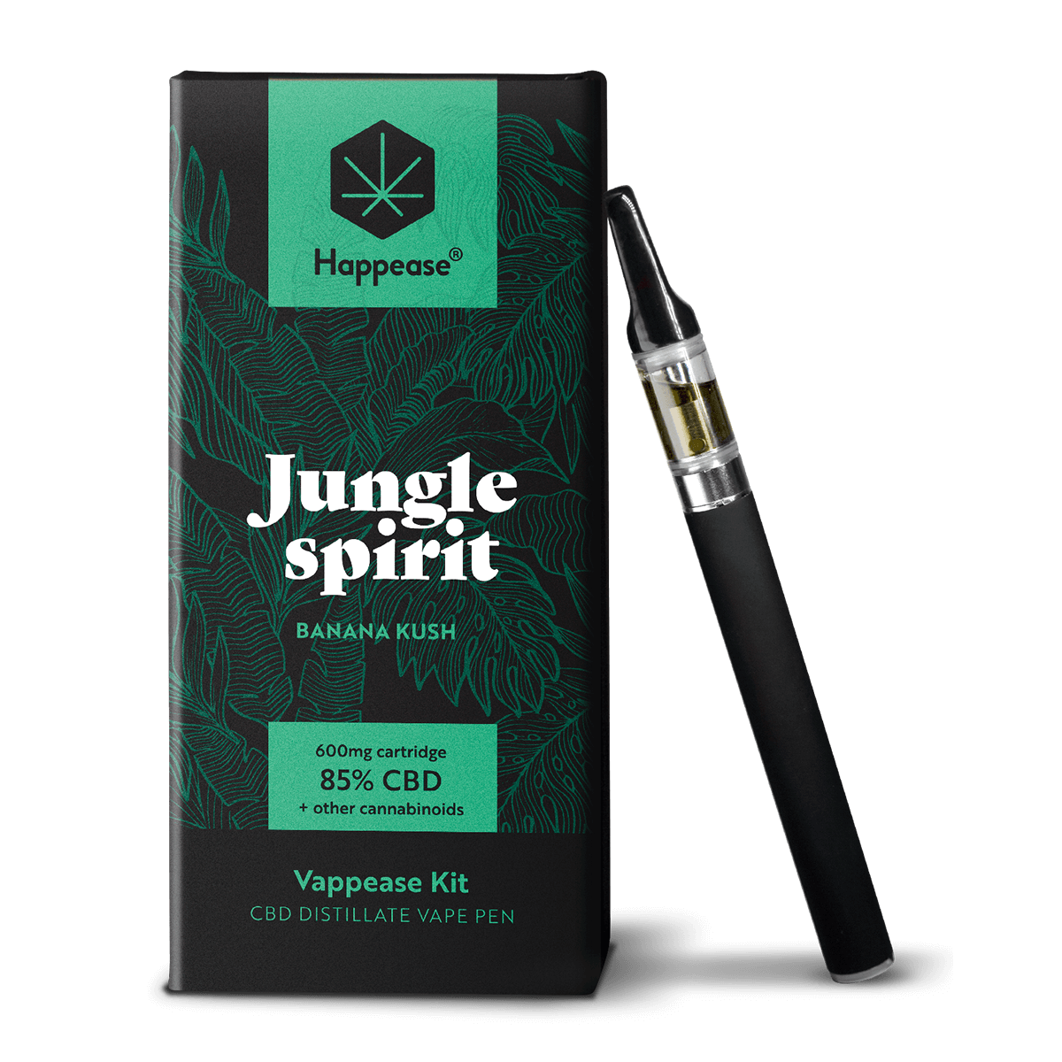 Happease CBD Vape Starter Kit Jungle Spirit 85% CBD