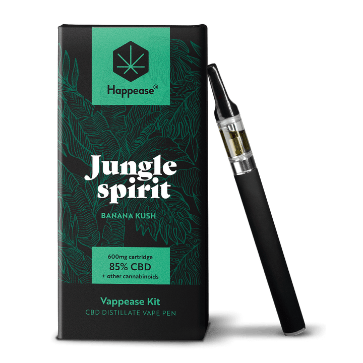 Happease CBD Vape Starter Kit Jungle Spirit 85% CBD