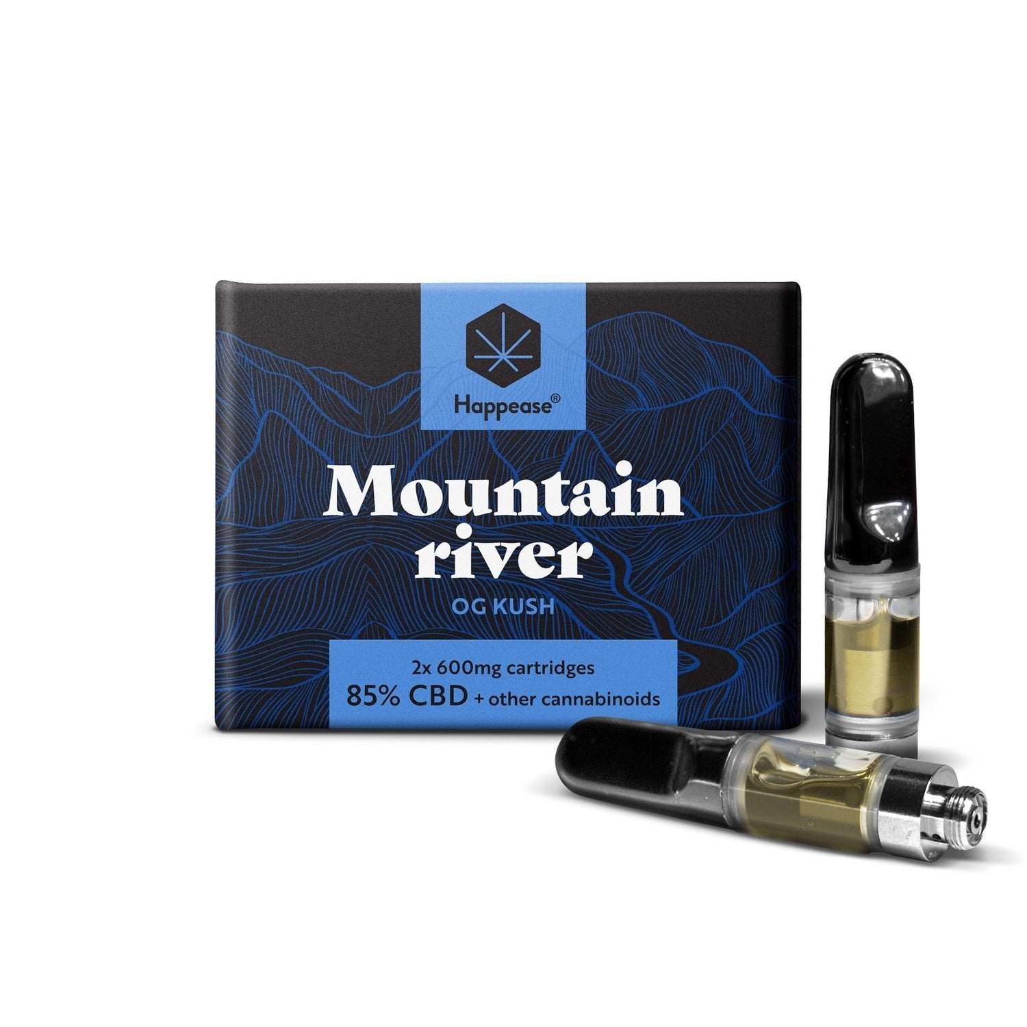 Happease - Vape Refills 85% CBD - Mountain River kaufen bei rauchwerk.ch