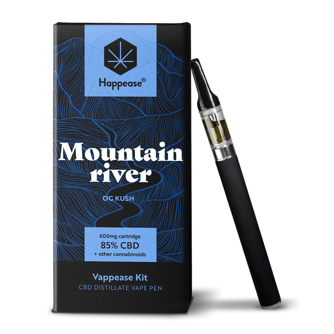 Happease - Vaping Starter Kit 85% CBD - Mountain River kaufen bei rauchwerk.ch