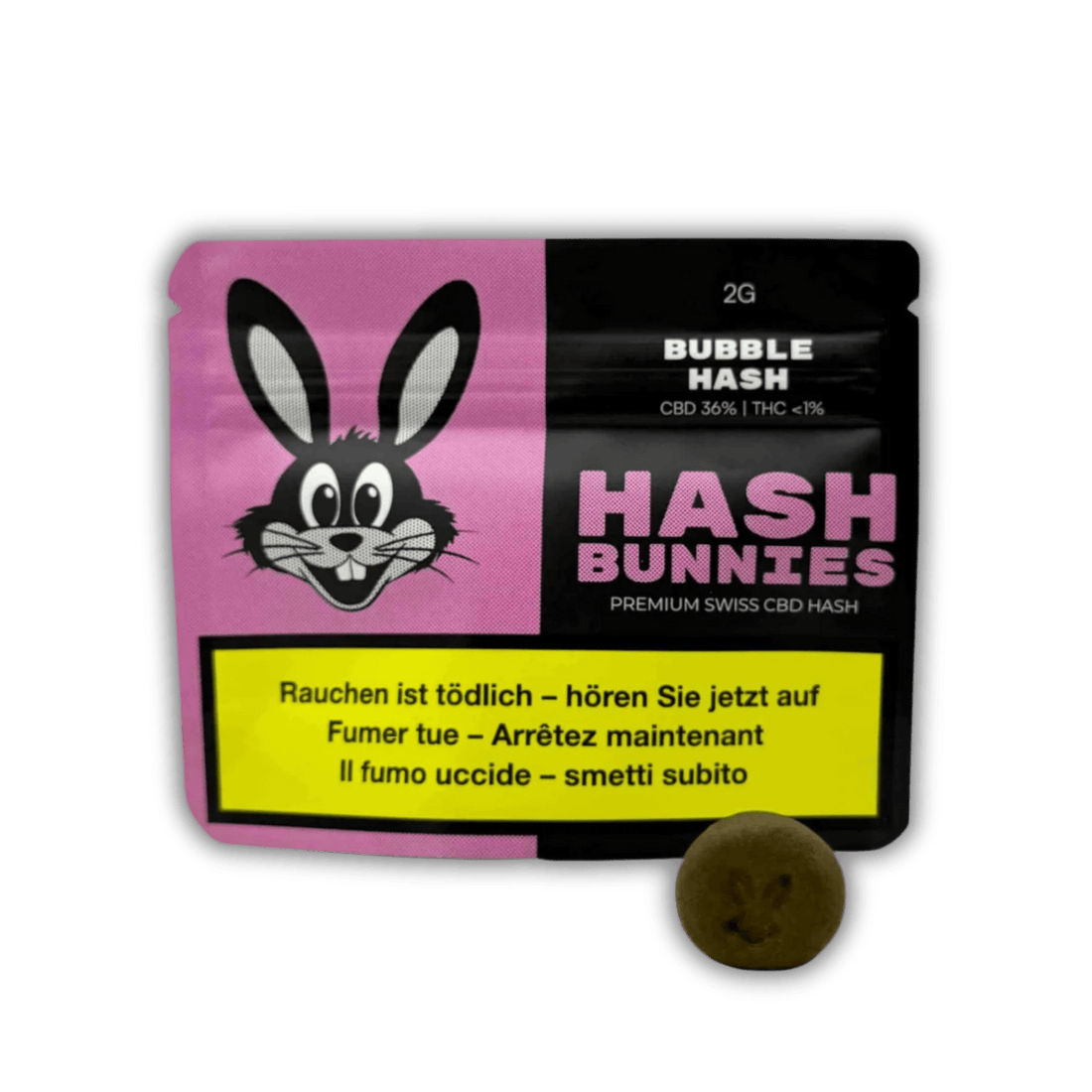 Hash Bunnies - Premium Swiss CBD Hash - Bubble Hash - 2g kaufen bei rauchwerk.ch