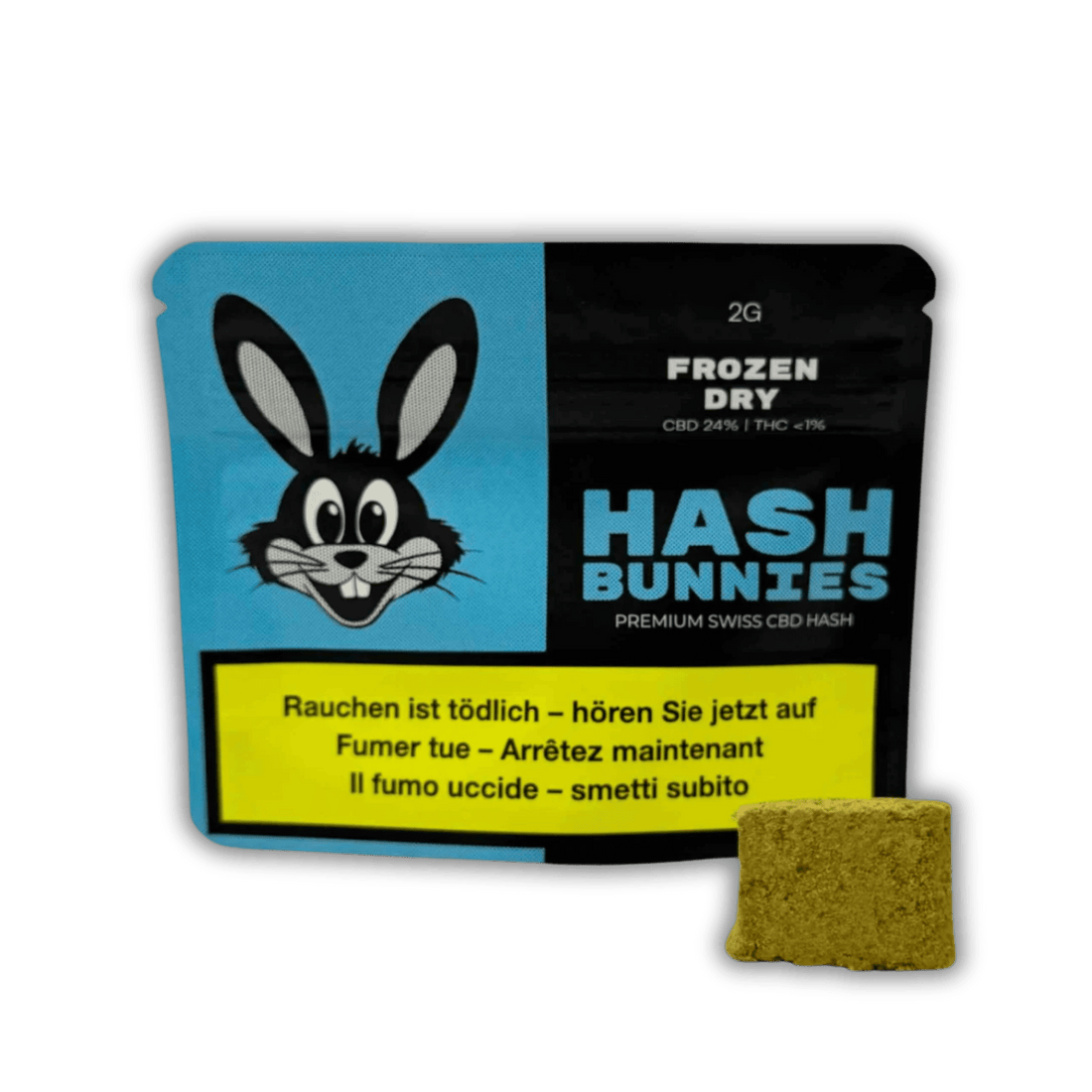 Hash Bunnies - Premium Swiss CBD Hash - Frozen Dry - 2g kaufen bei rauchwerk.ch