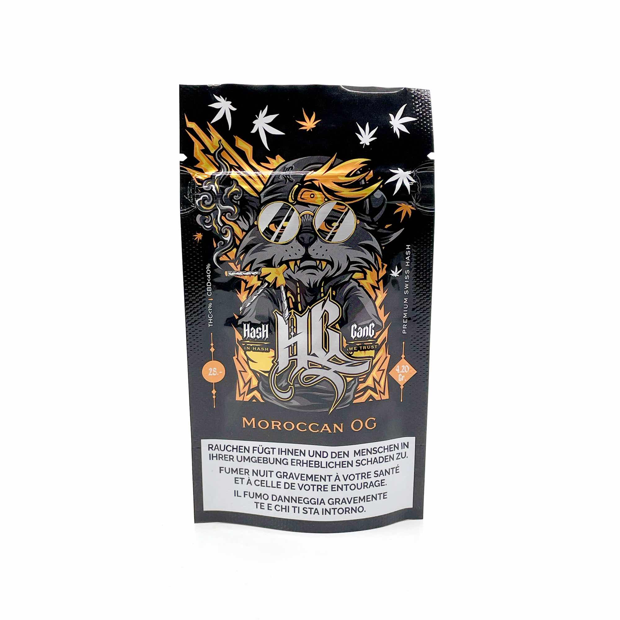Moroccan OG CBD-Hasch von Hash Gang, 4.2g