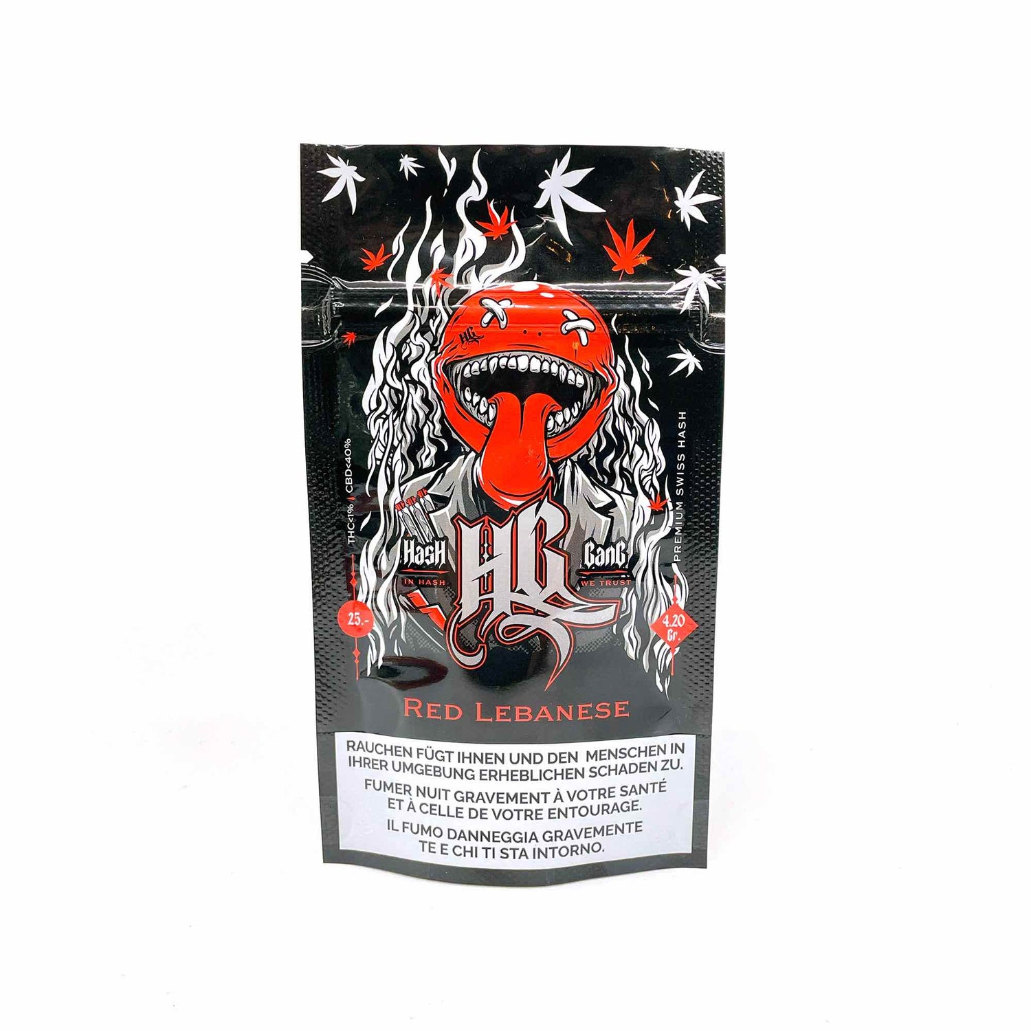 Red Lebanese CBD-Hasch von Hash Gang, 4.2g