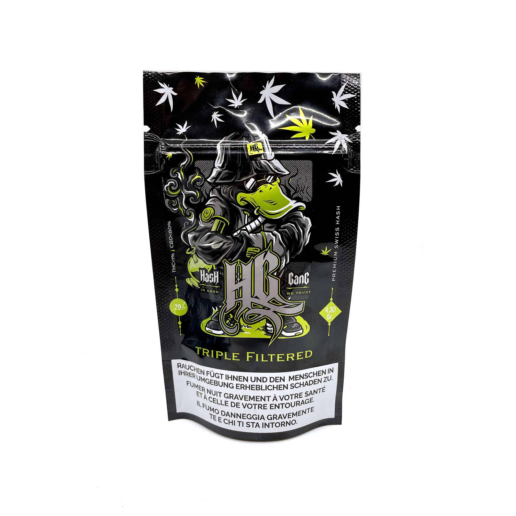 Triple Filtered CBD-Hasch von Hash Gang, 4.2g