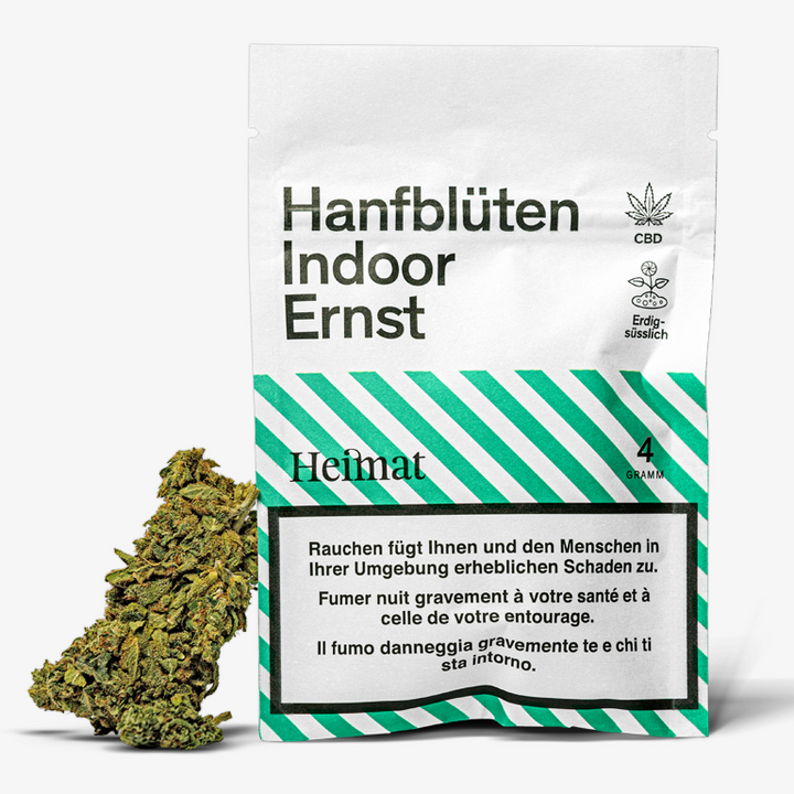Heimat Hanfblüten Ernst – CBD-Blüten, 4 g