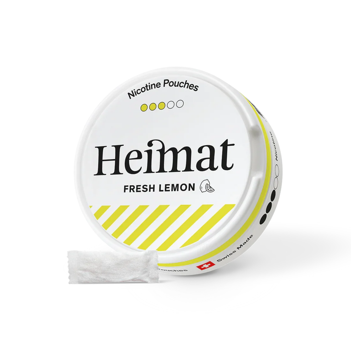 Heimat Snus Fresh Lemon 15mg Nicotine Pouches