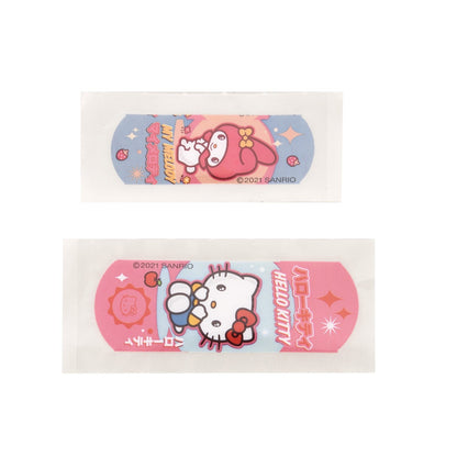 Rückseite der Hello Kitty &amp; Friends Pflaster Metalldose