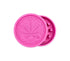 Hemp Grinder - Trance Leaf - 55mm - 2 Layers kaufen bei rauchwerk.ch