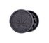 Hemp Grinder - Trance Leaf - 55mm - 2 Layers kaufen bei rauchwerk.ch