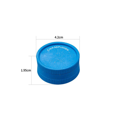 Hemp Plastic Grinder - 42mm - 2 Layers kaufen bei rauchwerk.ch